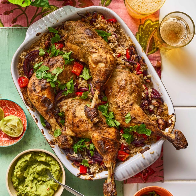 easy chicken chilli traybake recipe