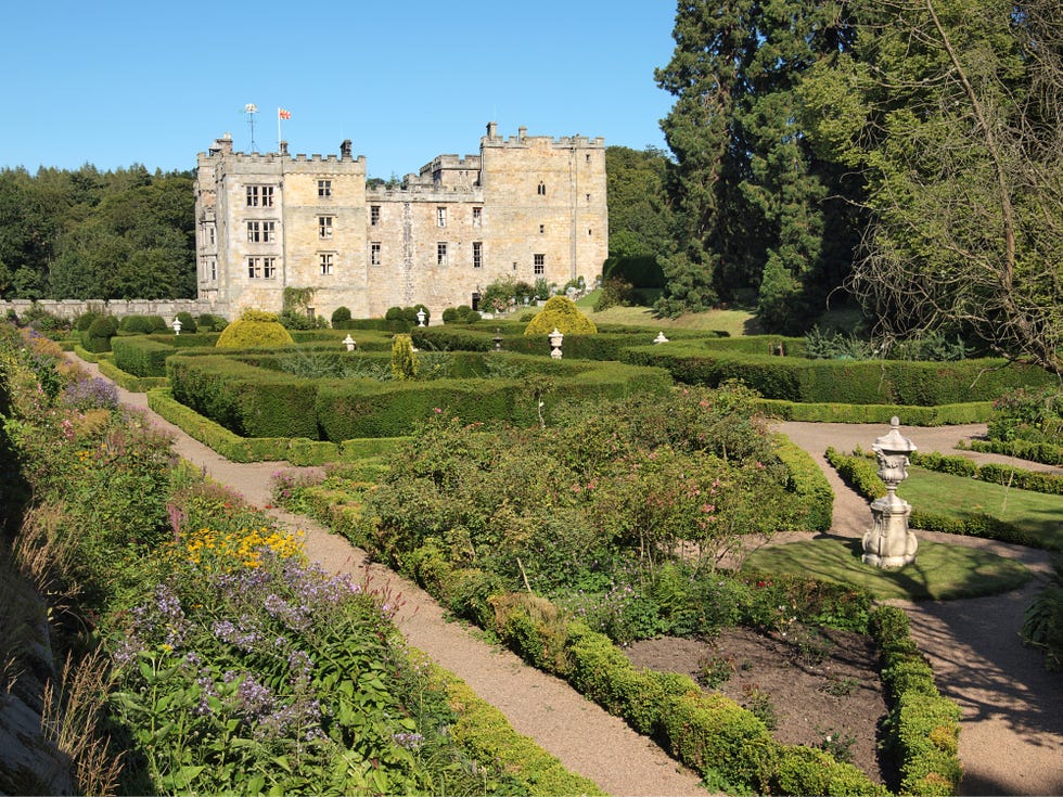 chillingham castle and gardens, northumberland