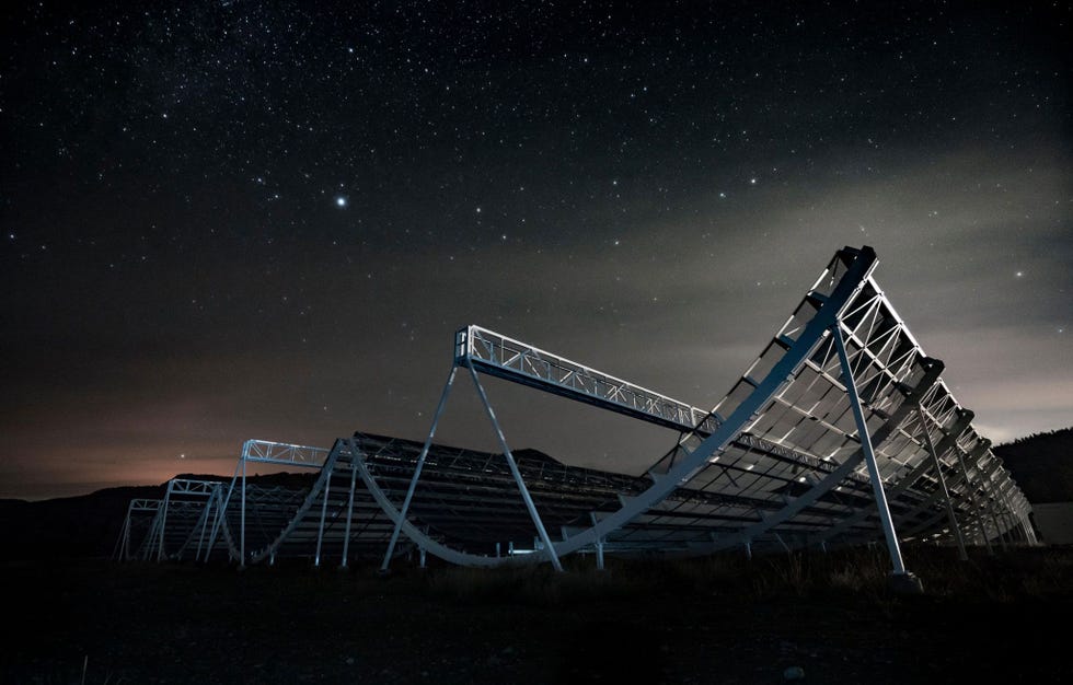 De Canadese CHIMEradiotelescoop was de eerste die de radioflits op 28 april 2020 opving