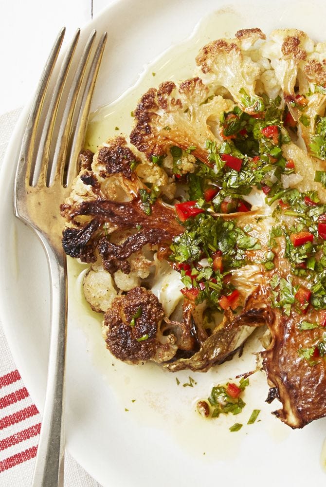 Healthy Easter Recipes - Cauliflower Steaks