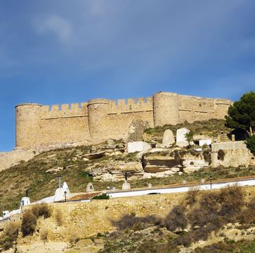 chincilla castle, chincilla albacete province, spain