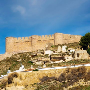 chincilla castle, chincilla albacete province, spain