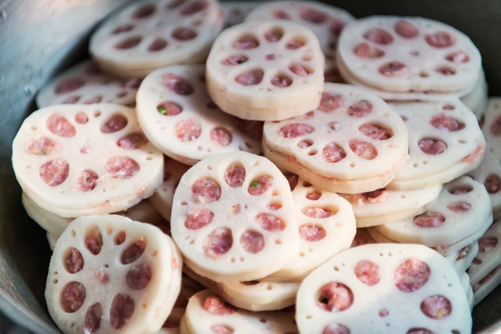 chinese food lotus root box
