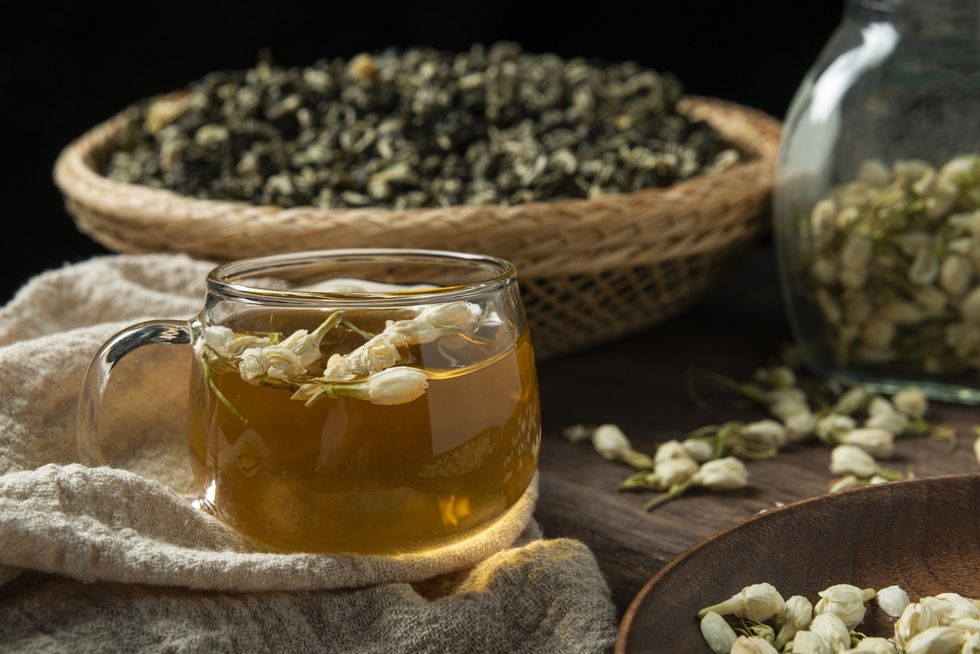 chinese jasmine tea, healthy life