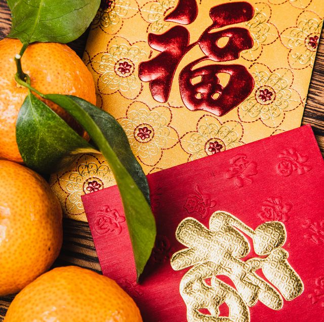 chinese new year celebration still life