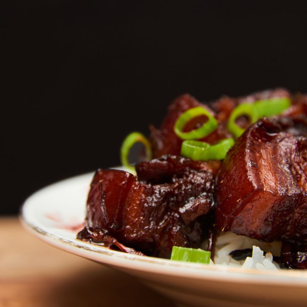 chinese red braised pork