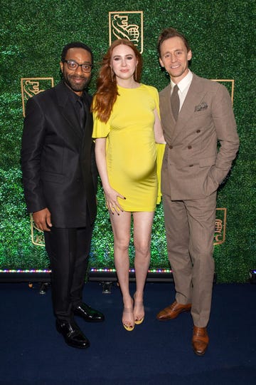 chiwetel ejiofor, karen gillan and tom hiddleston