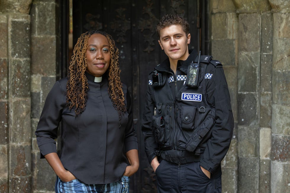 chizzy akudolu, dylan llewellyn, beyond paradise season 3