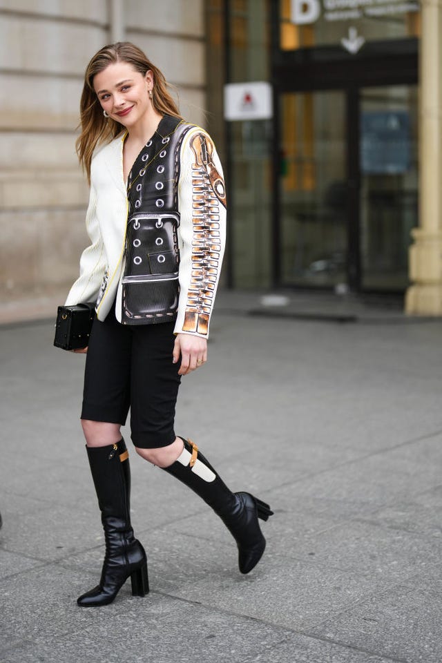 Chloe Grace Moretz turns heads at Louis Vuitton Paris Fashion Week