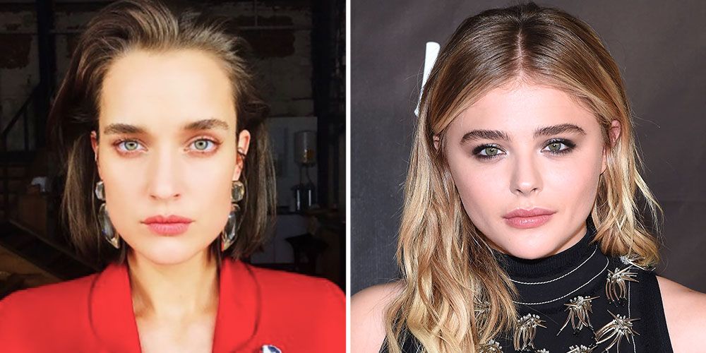 Chloë Grace Moretz Spotted Kissing Model Kate Harrison