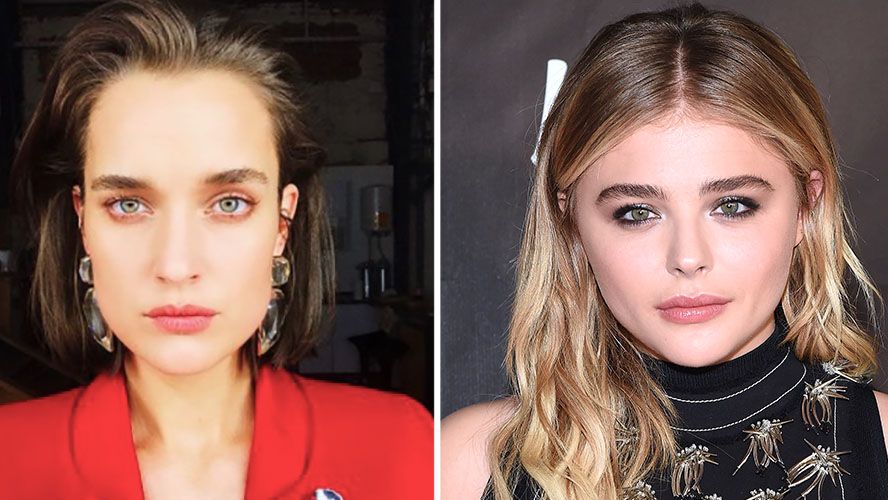 Chloe Grace Moretz Has Dinner and Makeout Session with Model Kate