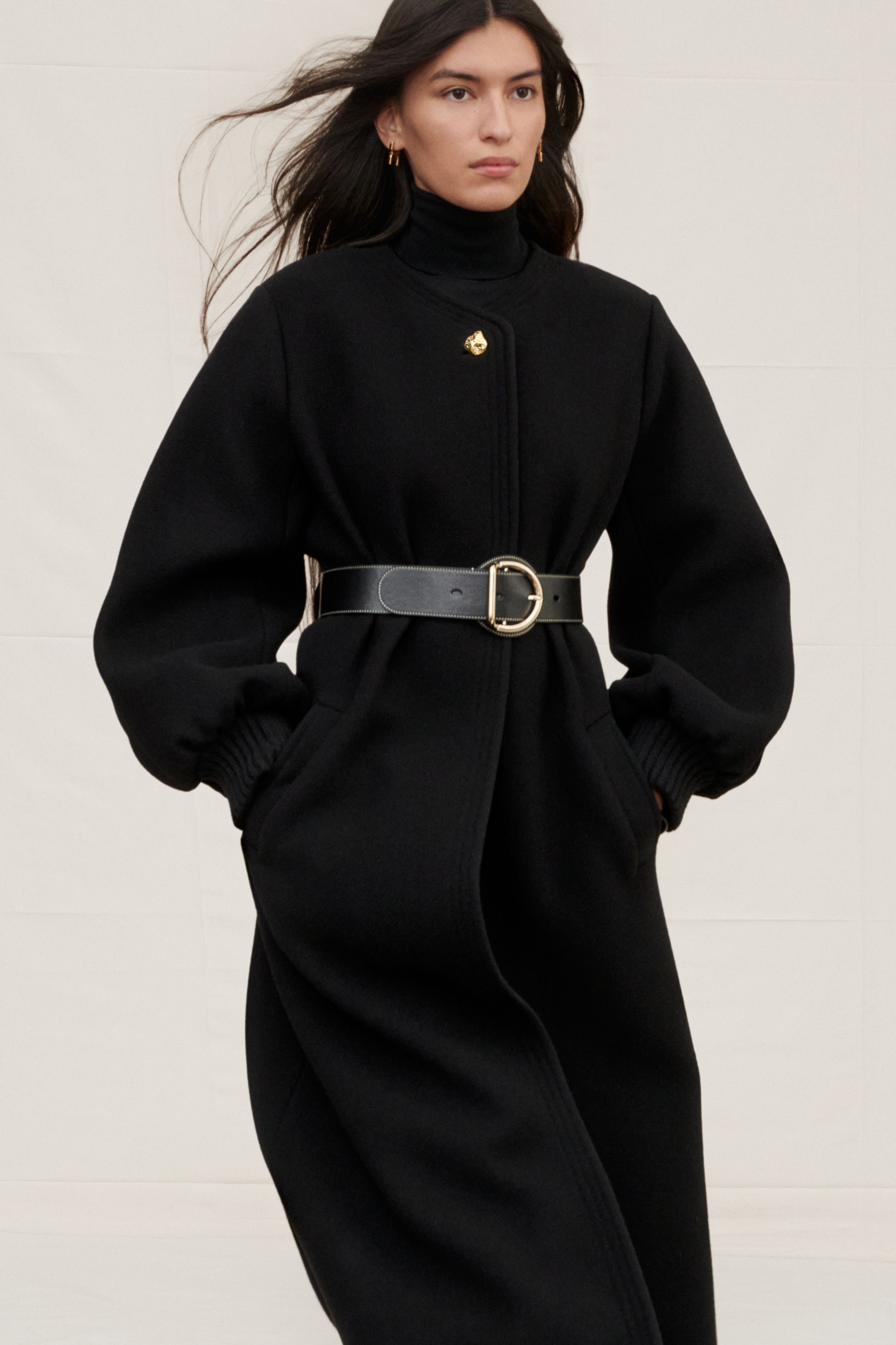 Chloe ギャザー ブール ジャケット Chloé レザー製ギャザーブールジャケット | Chloé JP
