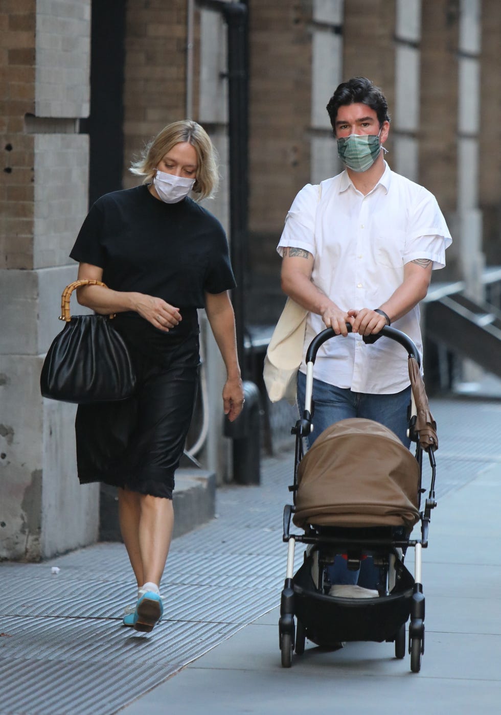 celebrity sightings in new york   august 11, 2020