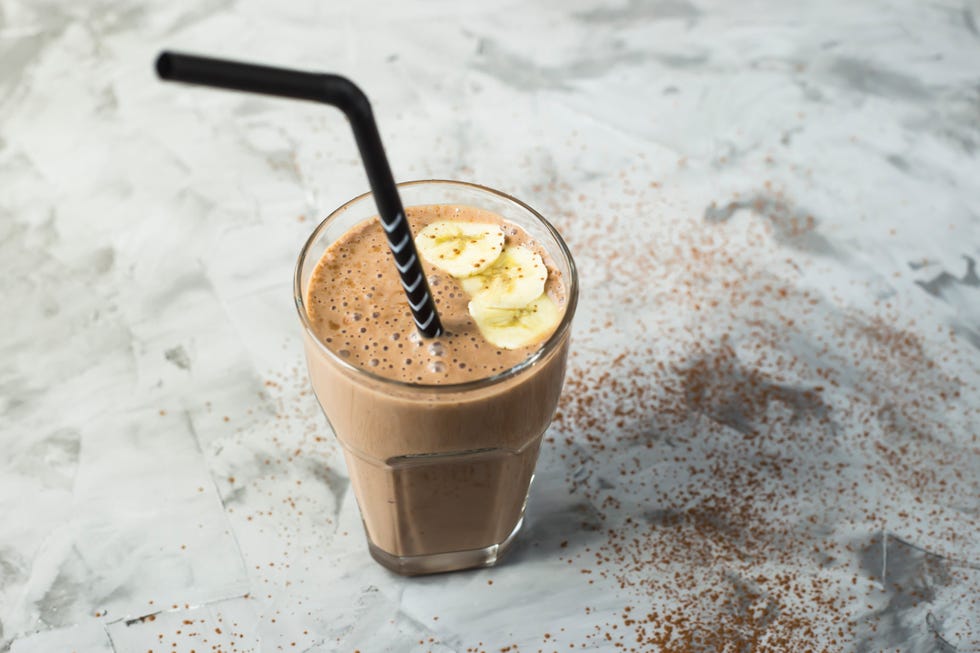 easy banana recipes   chocolate banana smoothie
