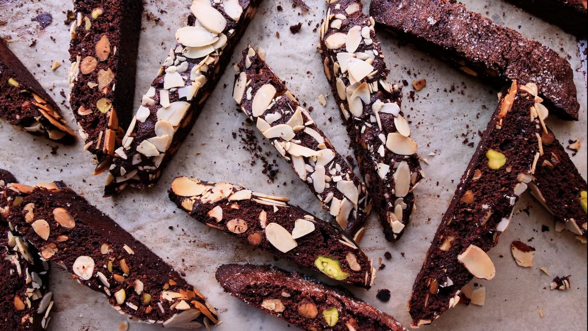 preview for You Need To Add Peppermint Chocolate Biscotti To Your Holiday Cookie Round Up This Year