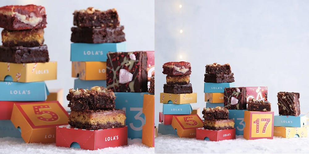 This Chocolate Brownie Advent Calendar Is The Tastiest Way To Countdown