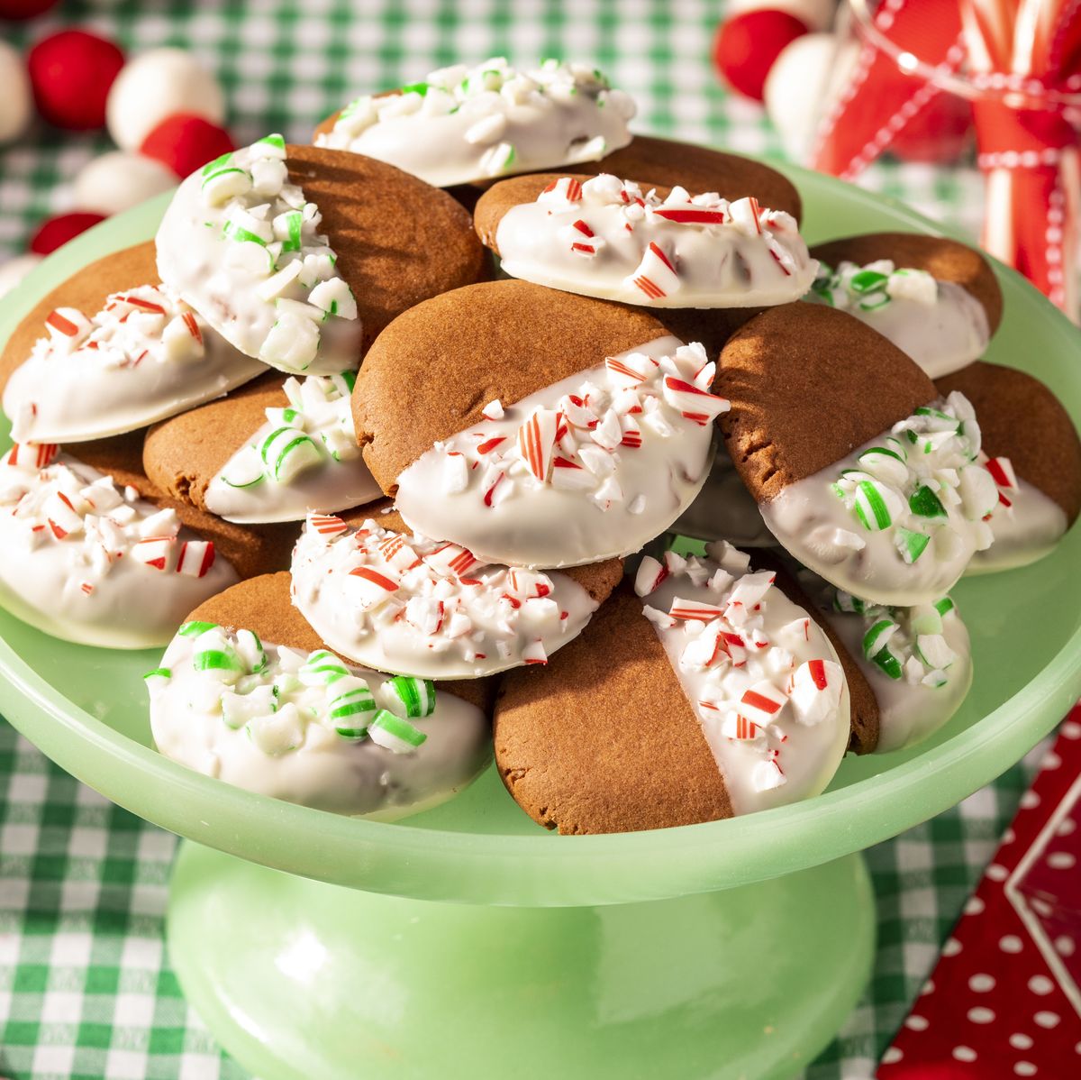 chocolate candy cane cookies recipe