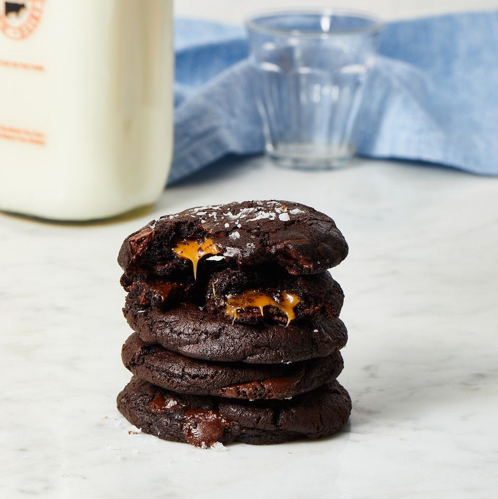 chocolate caramel cookies