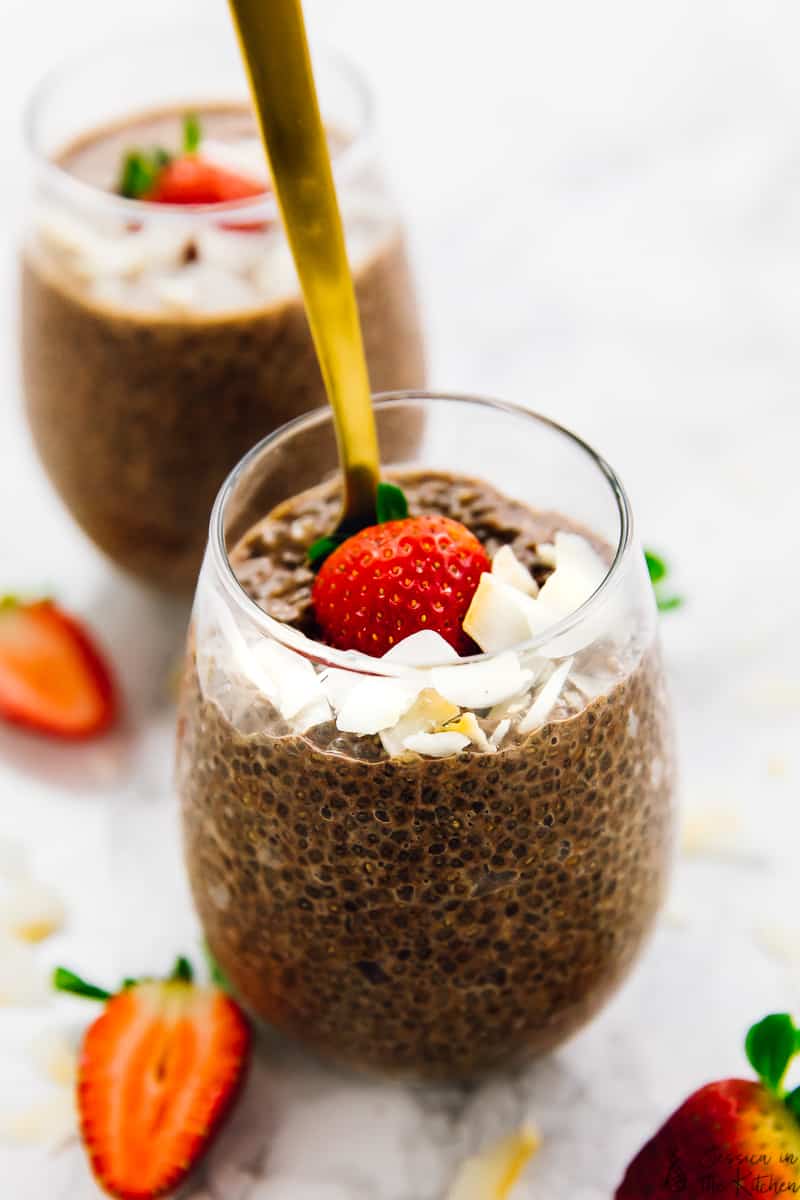 best keto thanksgiving recipes   chia seed pudding