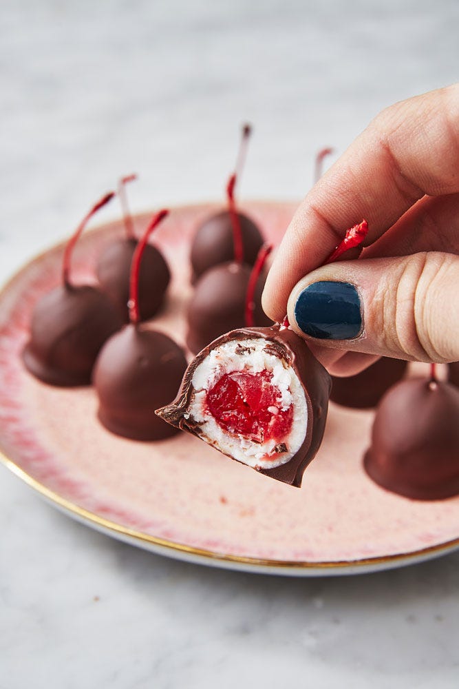 chocolate covered cherries