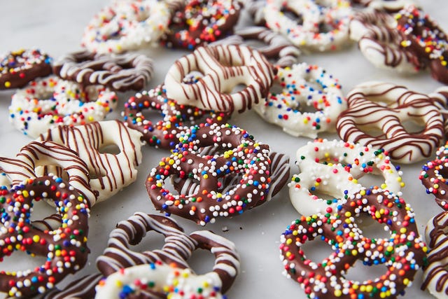 chocolate covered pretzels