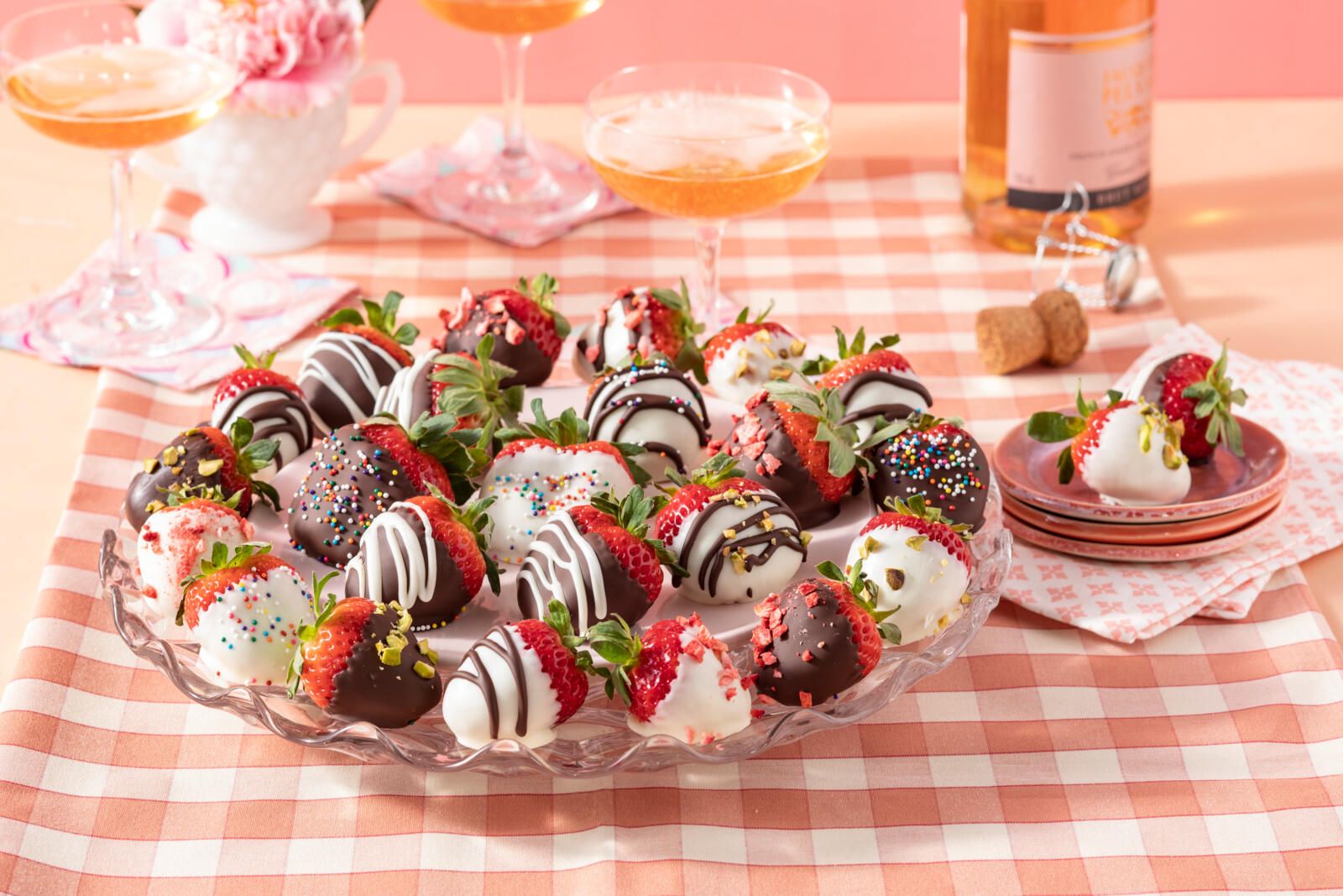 Best Chocolate Covered Strawberries Recipe - How to Make Chocolate-Covered  Strawberries