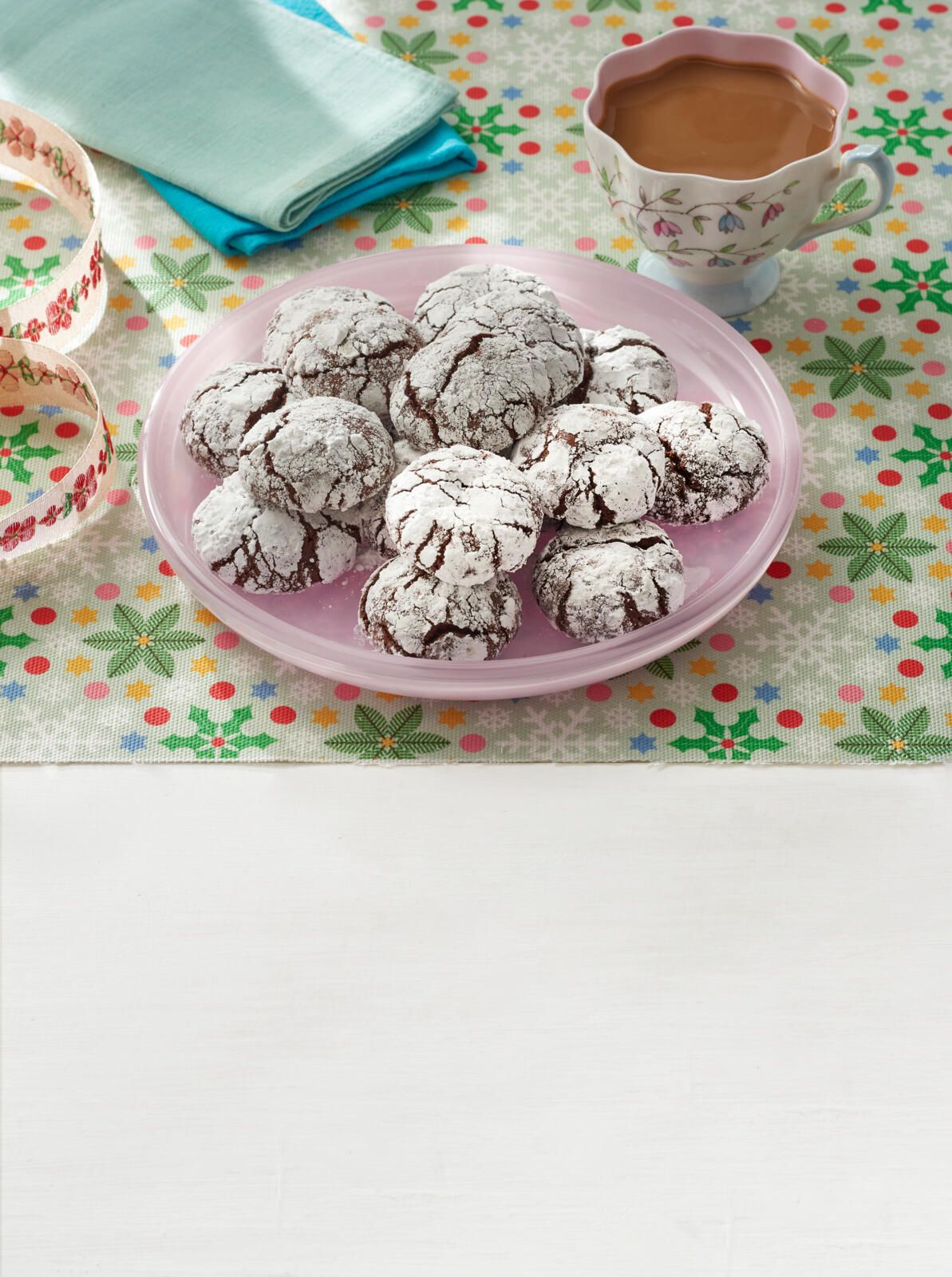Black Cocoa Crinkle Cookies Recipe, Food Network Kitchen