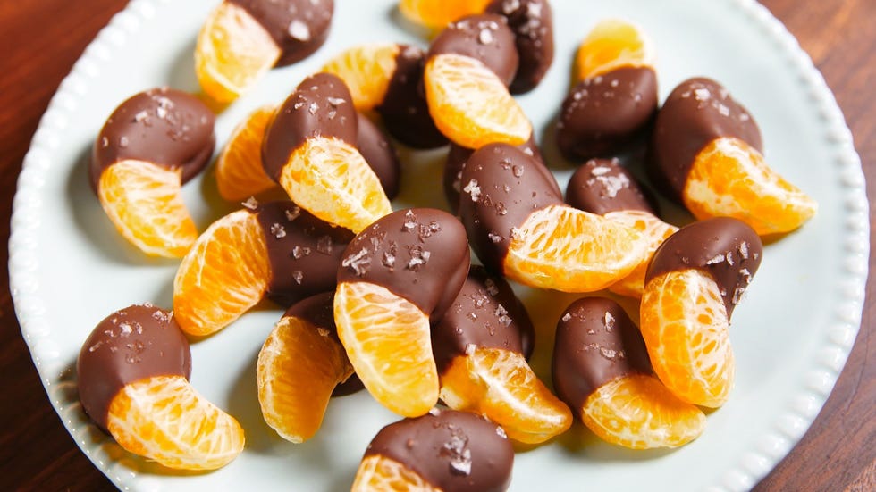 chocolate covered citrus cutie segments