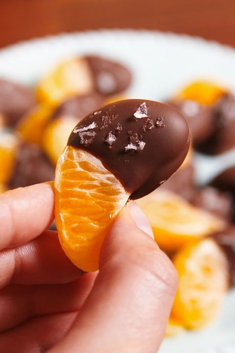 chocolate covered citrus cutie segments
