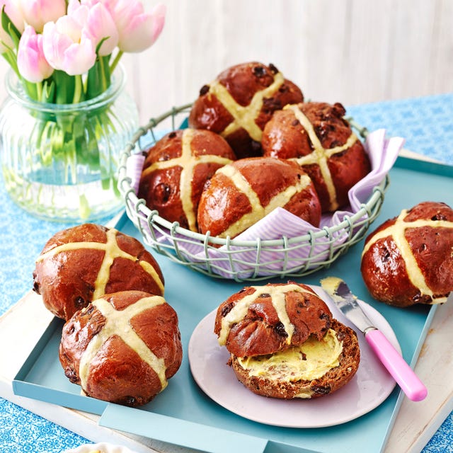 hot cross bun recipes