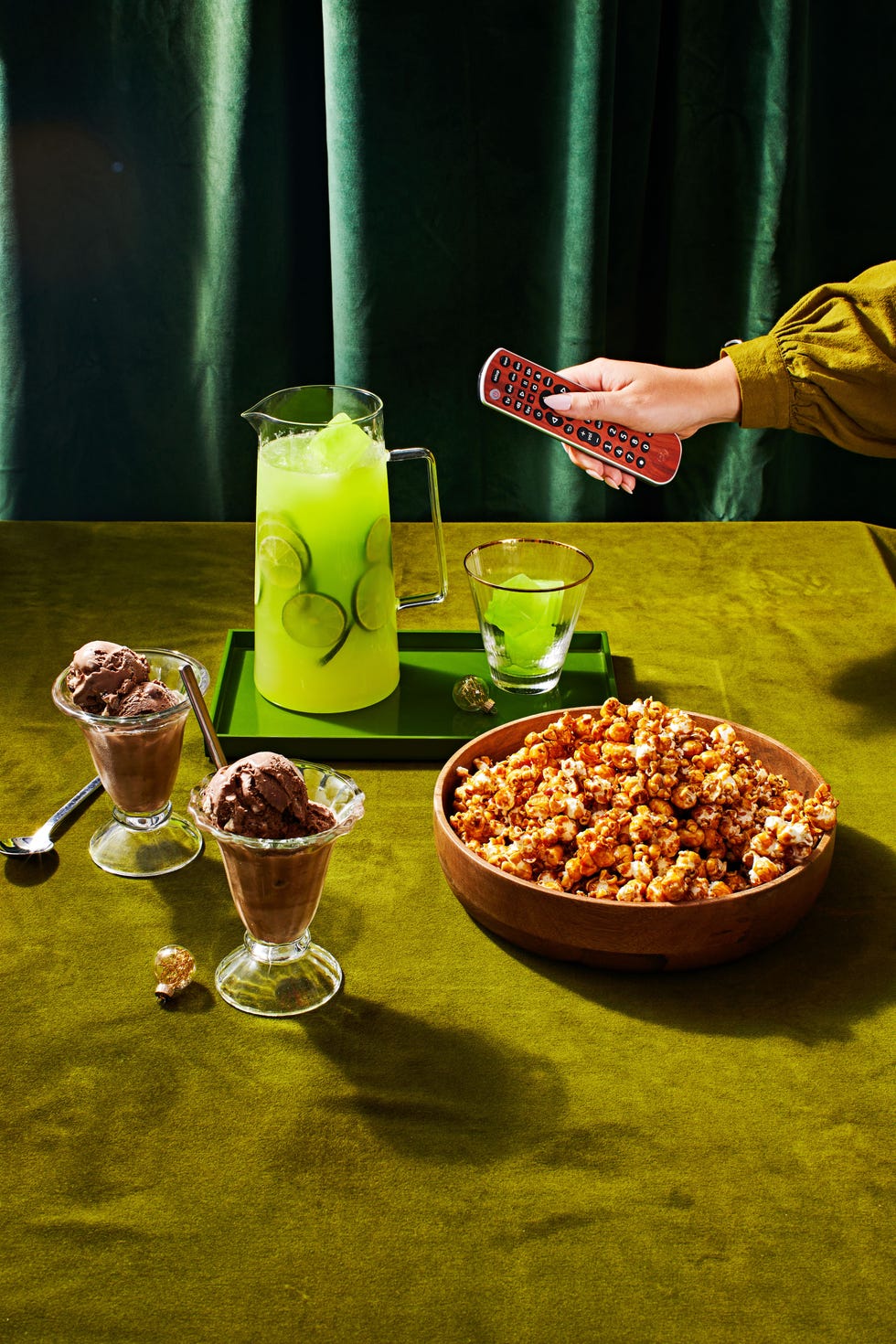 a glass of chocolate malt ice cream