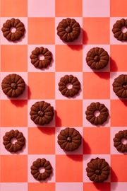 chocolate spritz sandwiches