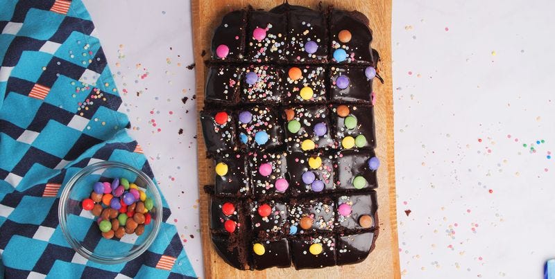 chocolate traybake cake recipe
