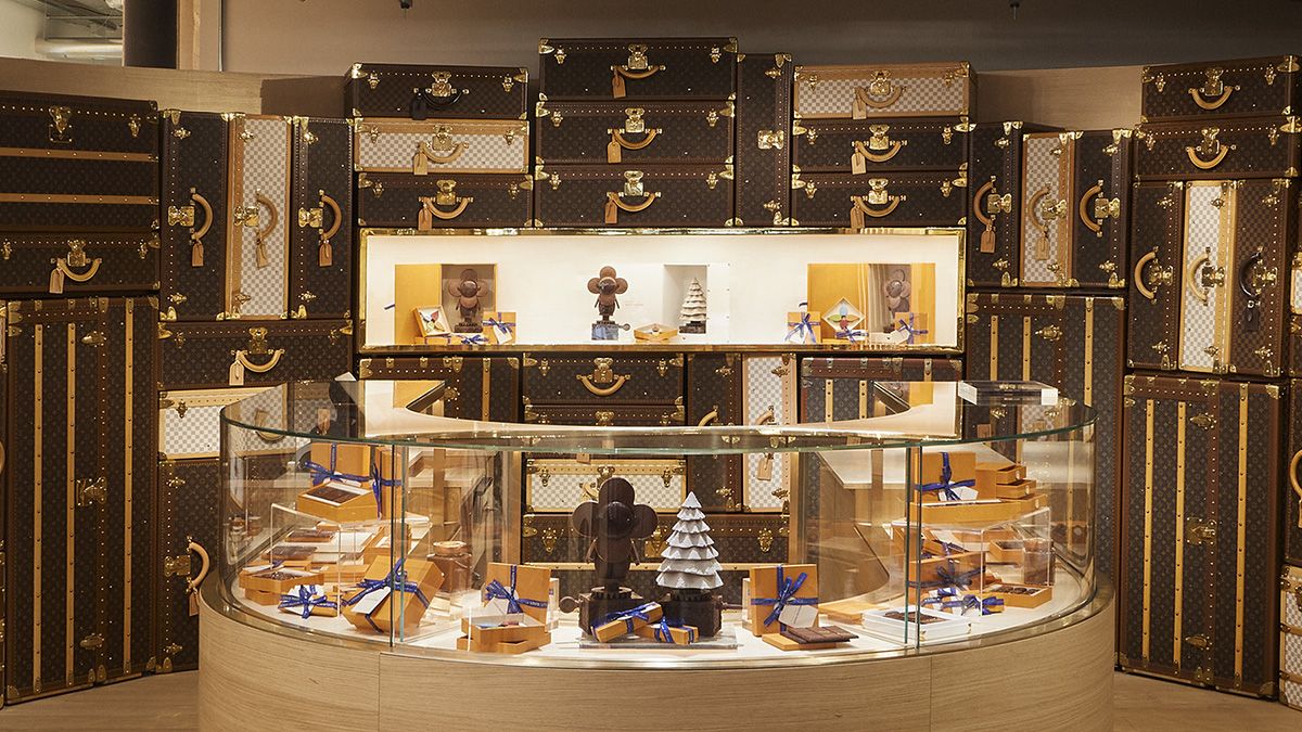 La chocolatería y cafetería de Louis Vuitton en París