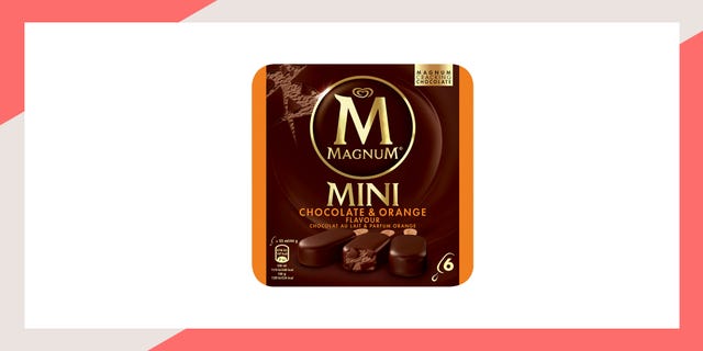magnum mini chocolate orange ice cream