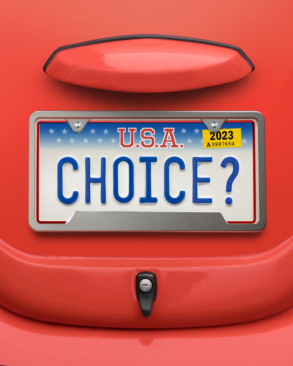 choice license plate