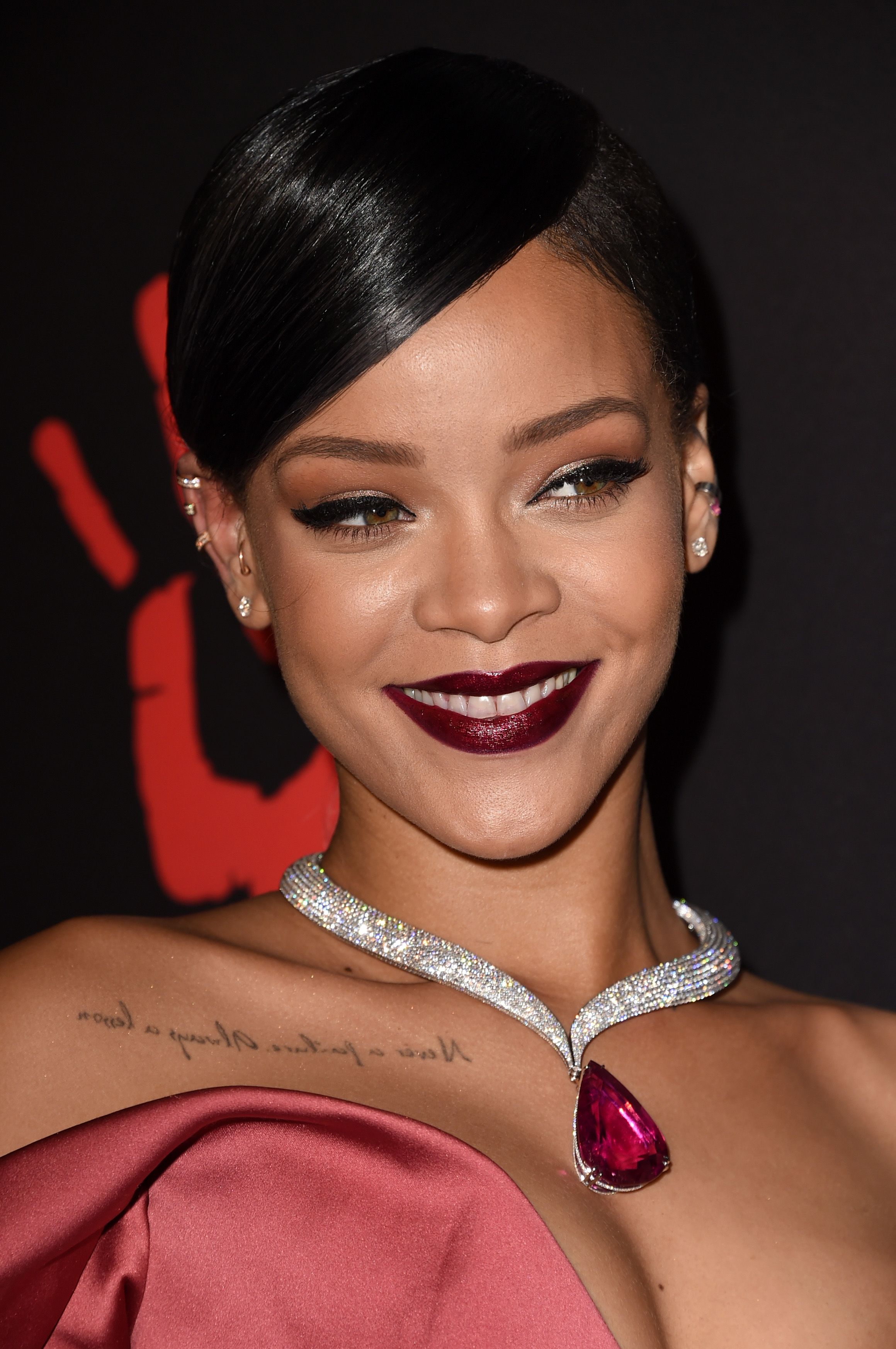 Rihanna Wore $250,000 Worth of Diamonds on Her Ears Alone This Weekend
