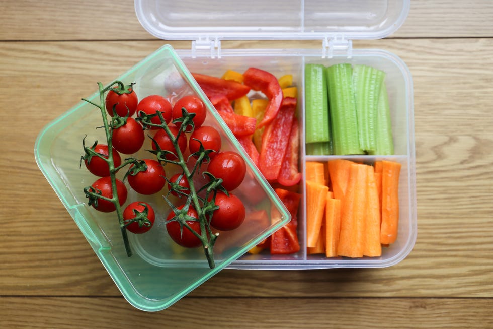 chopped vegetables