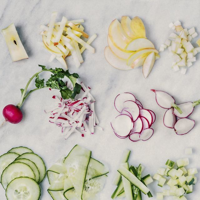 chopped vegetables
