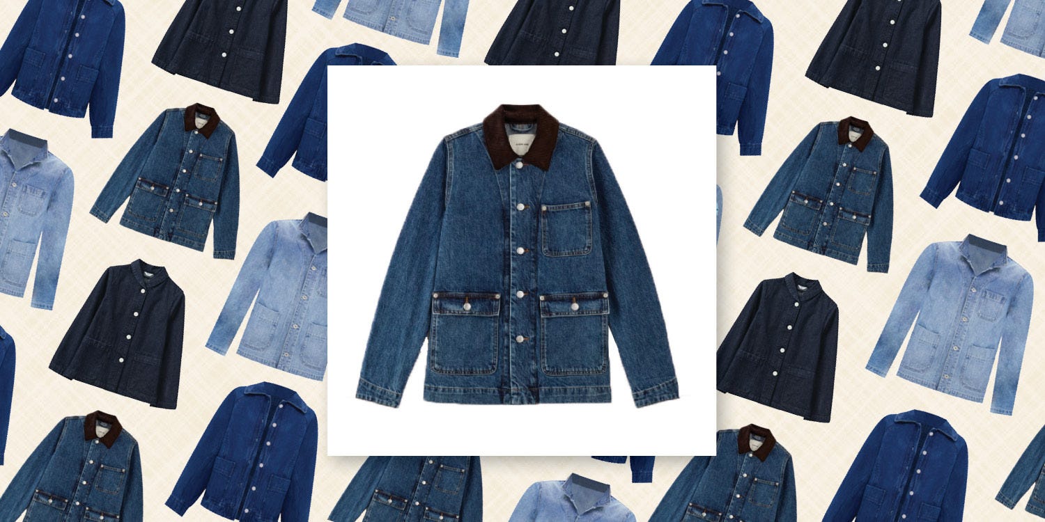 Get in on Spring's Denim Chore Coat Trend Starting at $25