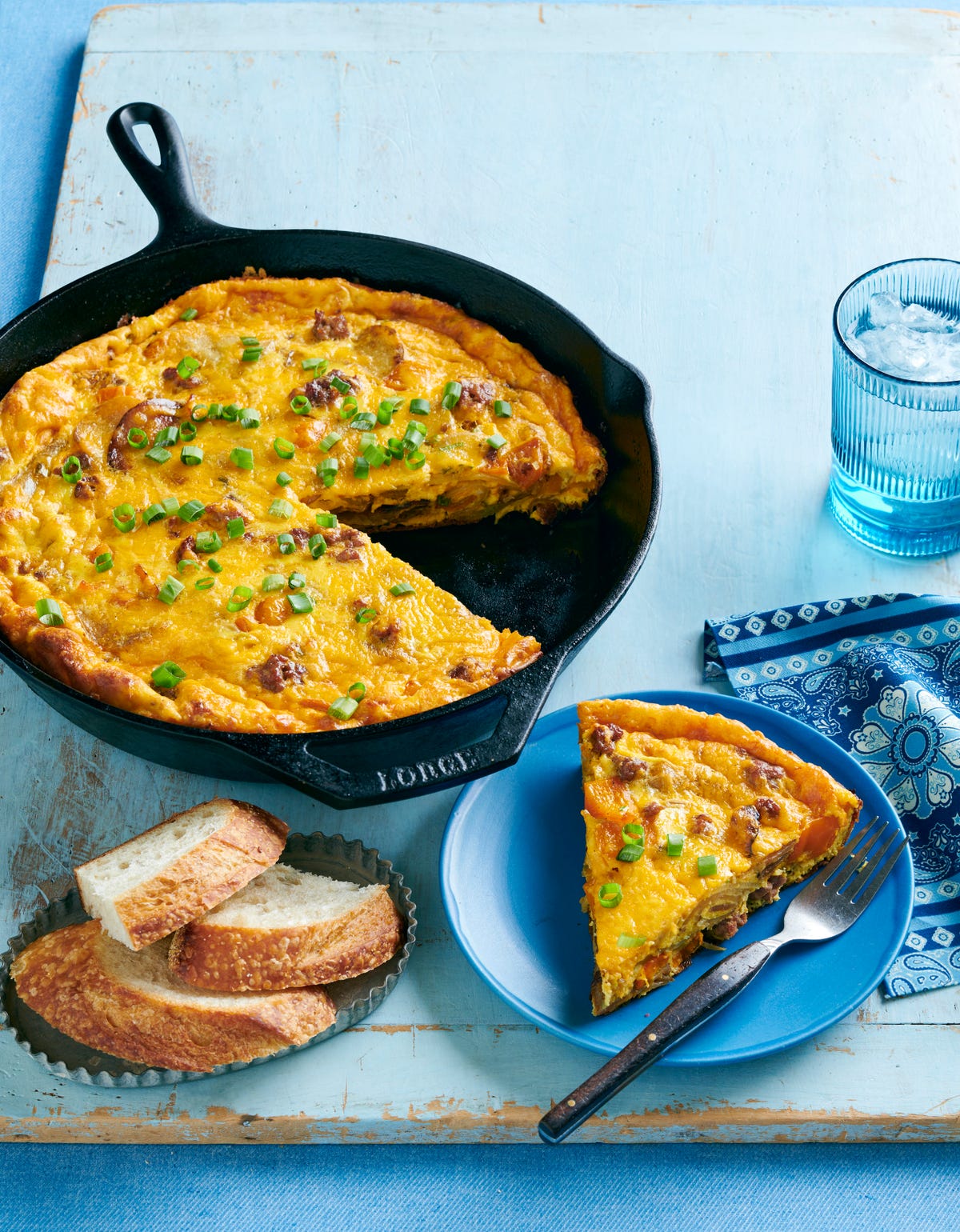 Chorizo and Potato Frittata Recipe - Easy Chorizo and Potato Frittata