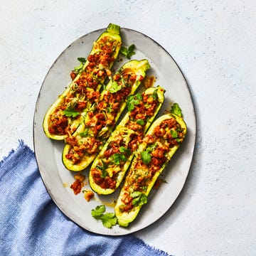 Chorizo-Stuffed Zucchini chorizo stuffed zucchini