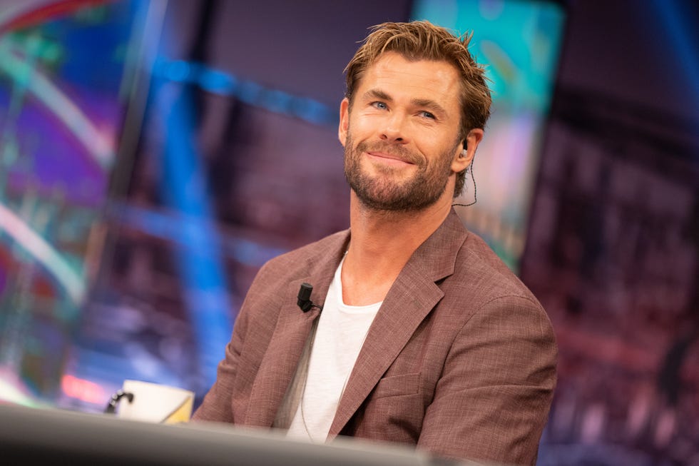 actor chris hemsworth on tv show el hormiguero , 07 june 2023