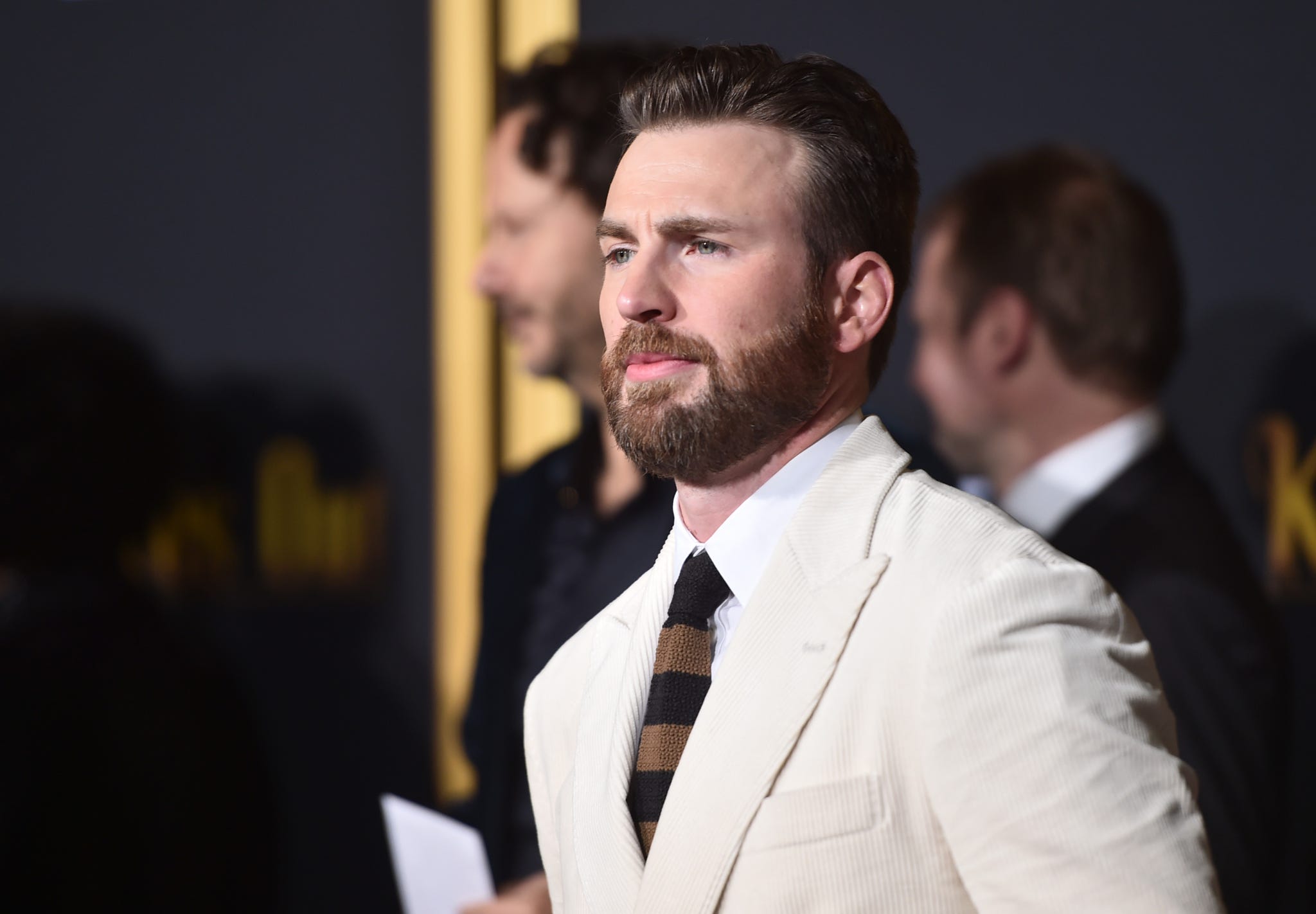 Chris Evans reaparece después del lío de su foto íntima desnudo