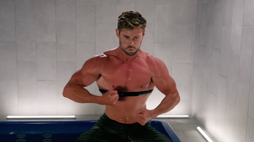 Chris Hemsworth Shares Cologne, Workout, & Thirst Traps