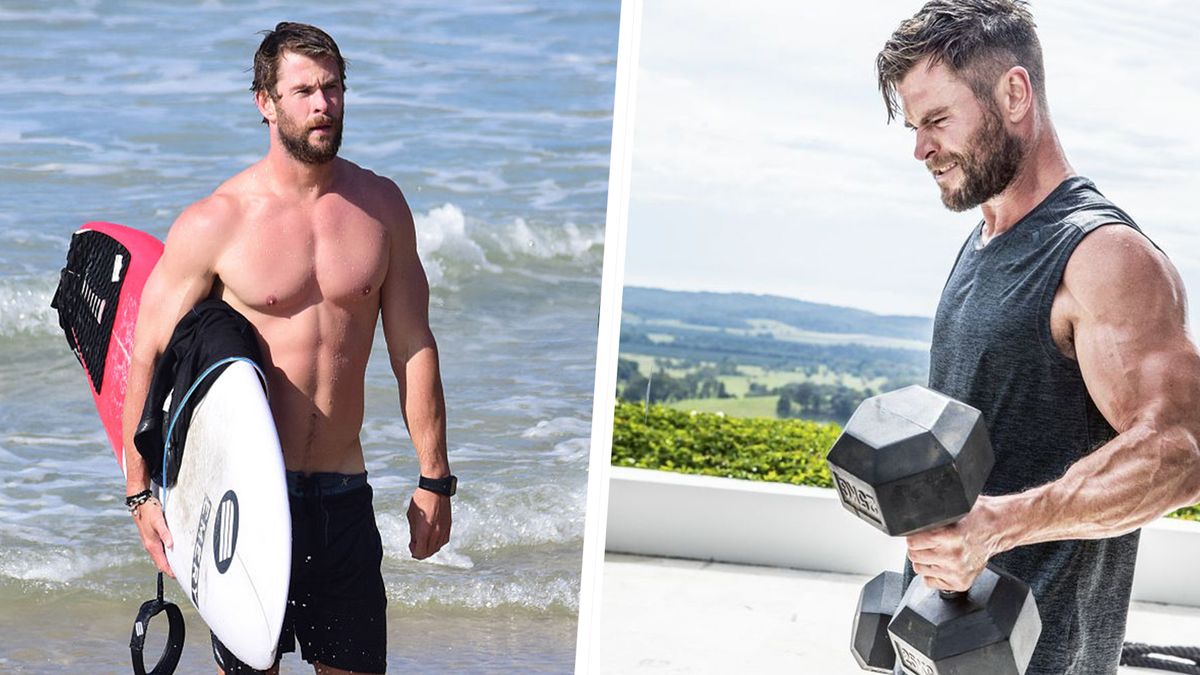 Bulk Your Arms With Chris Hemsworth's Devastating Dumbbell Workout