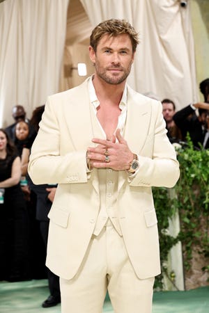 chris hemsworth met gala
