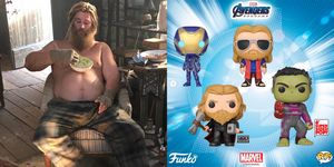 Chris Hemsworth Thor gordo fat