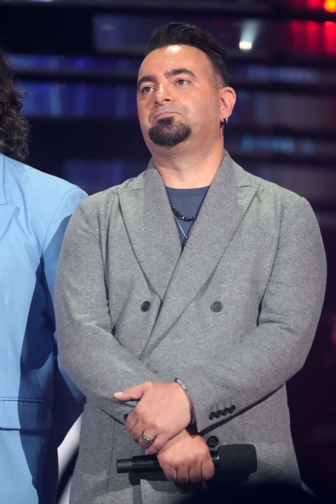 newark, new jersey september 12 chris kirkpatrick speaks onstage the 2023 mtv video music awards at prudential center on september 12, 2023 in newark, new jersey photo by jeff kravitzgetty images for mtv