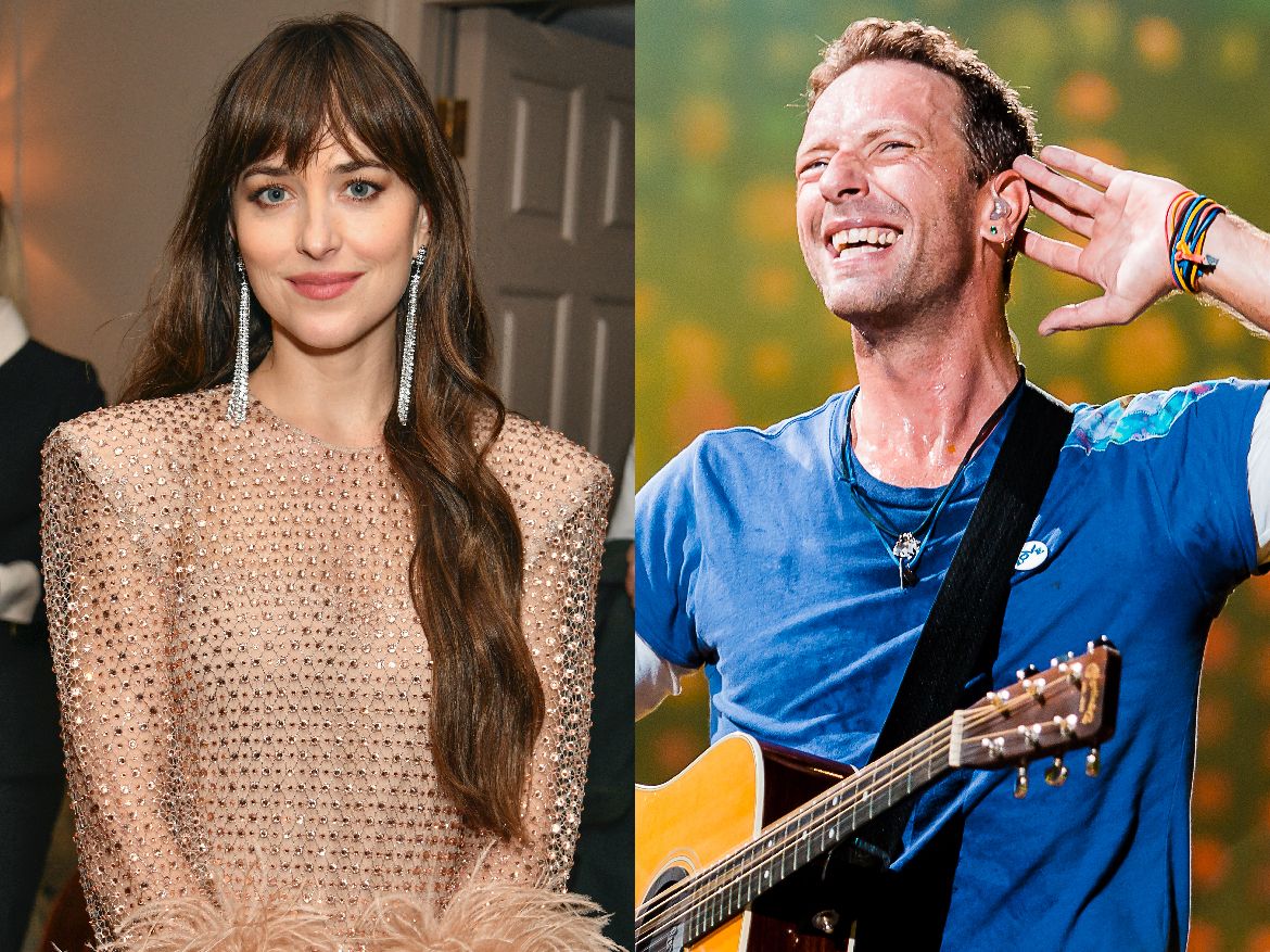 Chris Martin Very Publicly Declared His Love For Dakota Johnson